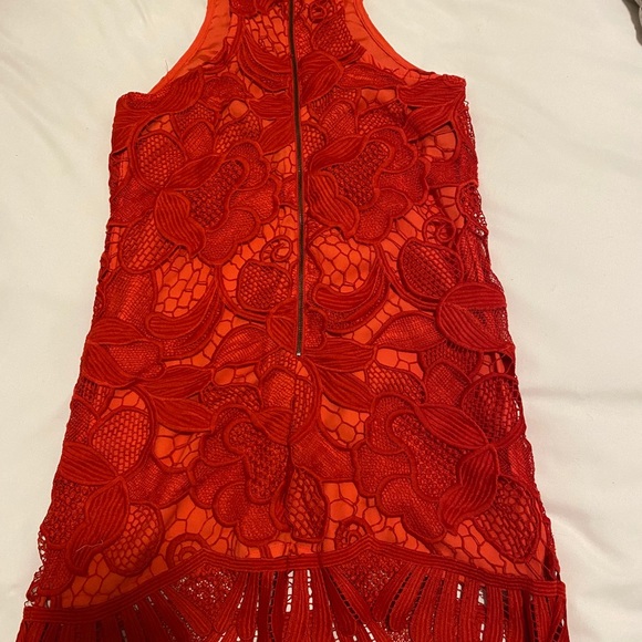 Lovers and friends caspian red dress - Picture 3 of 7